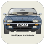 Jaguar XJSC Cabriolet 1985-90 Coaster 1